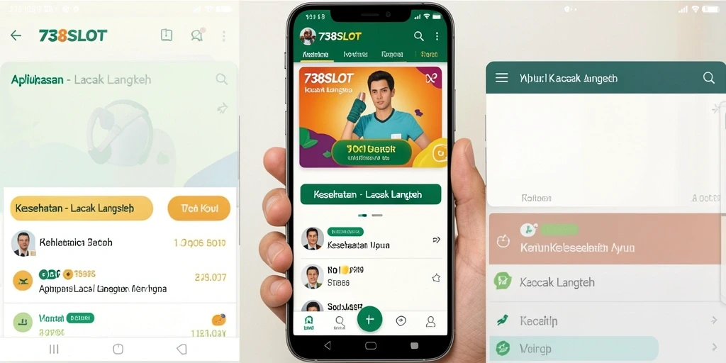 Tampilan antarmuka aplikasi Lacak Langkah yang informatif dan menarik.