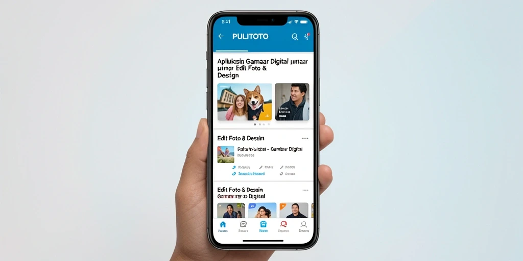 Tampilan antarmuka PULITOTO yang modern dan intuitif.