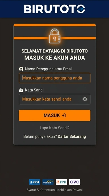 Masuk ke Akun birutoto Anda dengan Mudah
