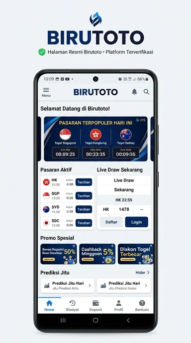 Kanal Resmi birutoto untuk Unduh APK